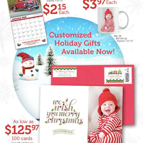 Holiday Cards and Promotional Items