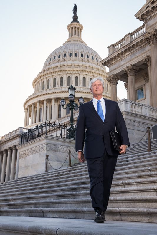 CEO portrait at the U.S. Capitol.