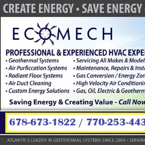 Ecomech LLC. Heating and Air Conditioning Services