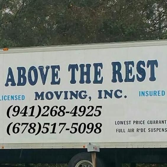 Above The Rest Moving Inc. In Port Charlotte Fl.