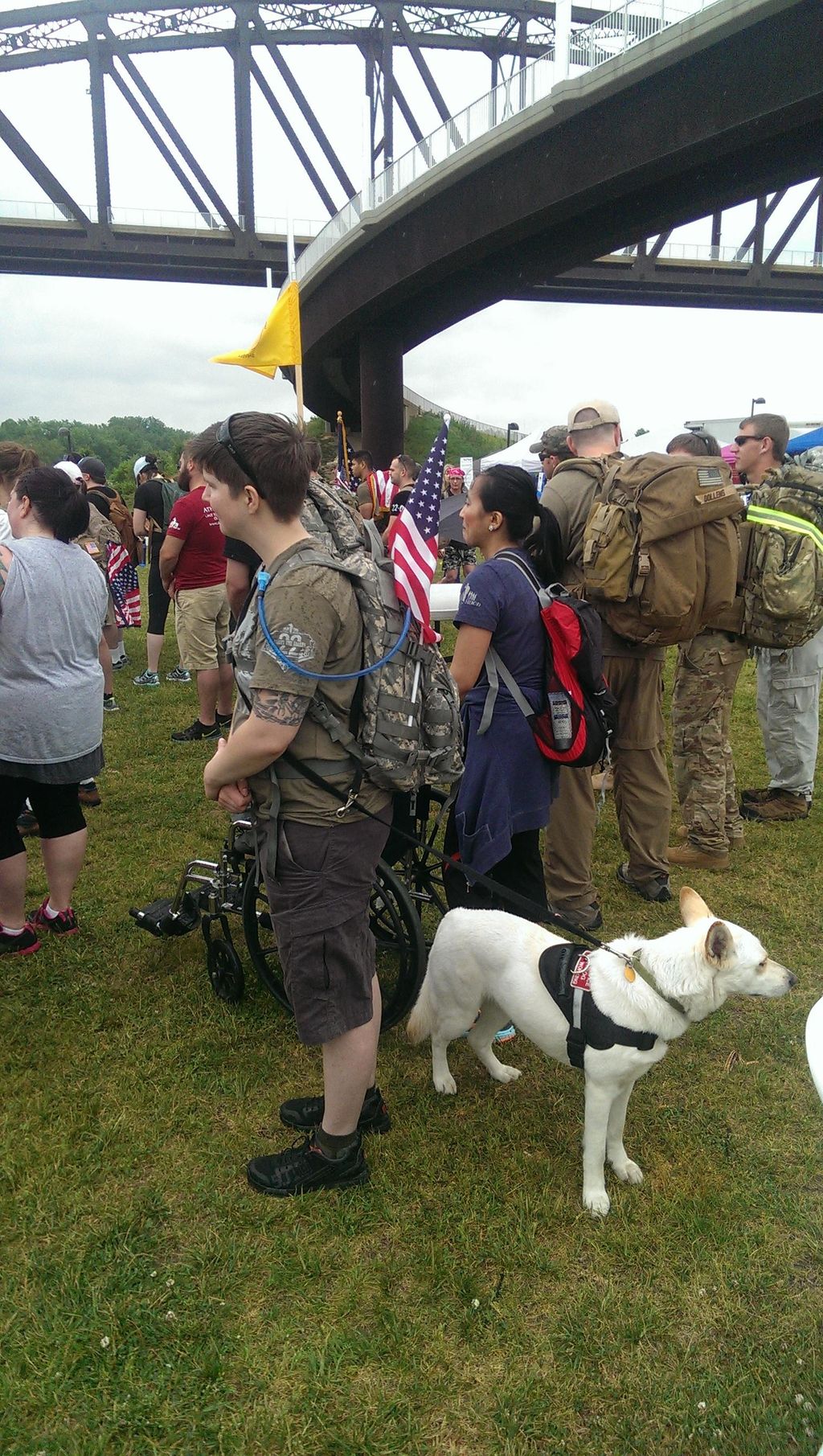 16 mile ruck march for Carry the Fallen