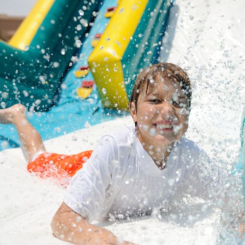 Water slide rentals from only $225, delivered.
