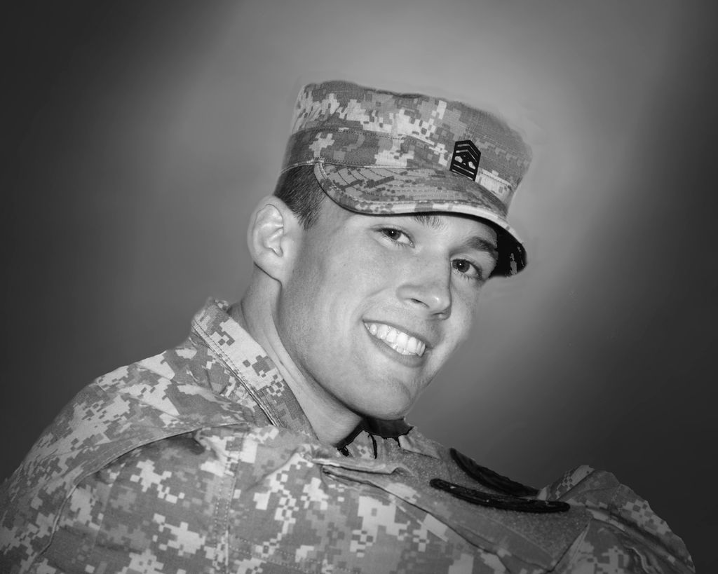 Black and White headshot