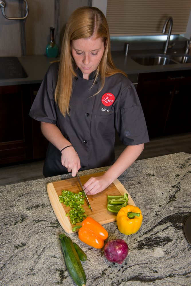 Nicole at work