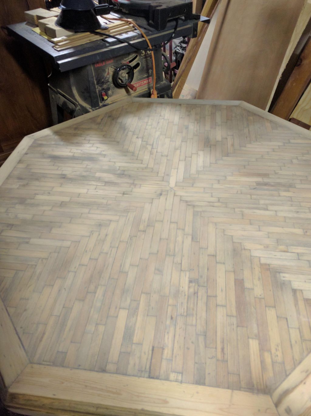 This is an old table I refinished for a customer. 