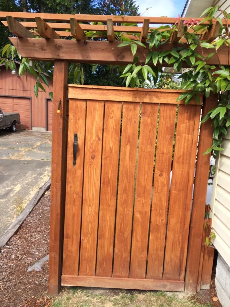 Fence and Pergola in Tacoma