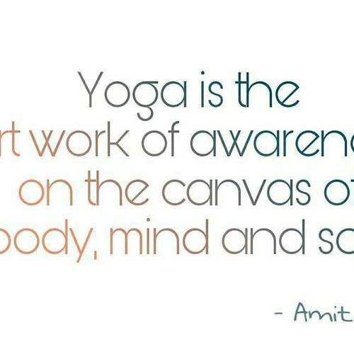 Yoga is a life changing work IN. not a work out