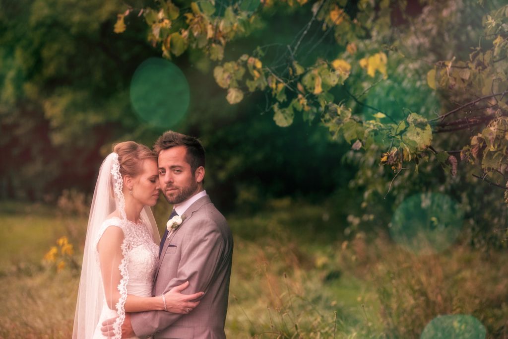 Summer atmosphere--gorgeous late-summer wedding at