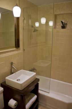 Complete bathroom renovation- new tile installatio
