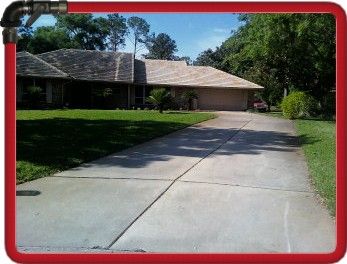1/2 of roof cleaned and 1/2 dirty and wow the dirt
