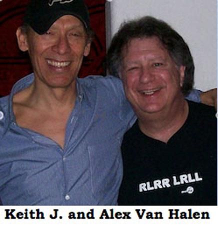 Keith is endorsed by Alex Van Halen