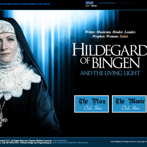 www.HildegardOfBingen.net - one of my favorite web