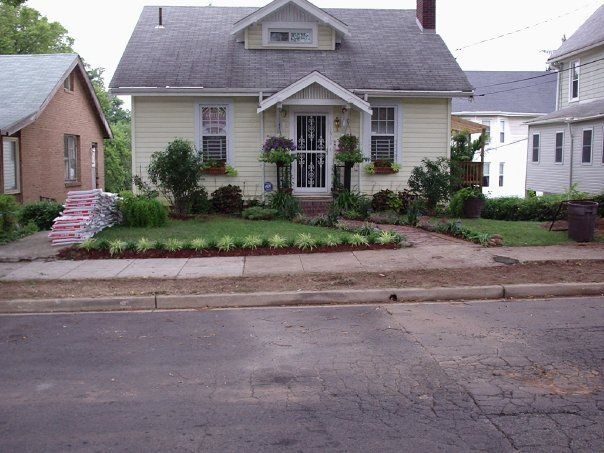 The house before I added my special touch to the p