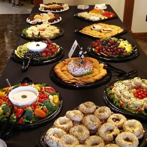 catered platters