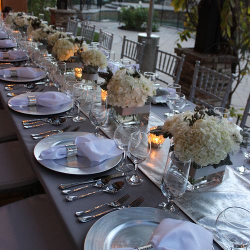 Intimate Dinner Party - Our clients celebrated in 