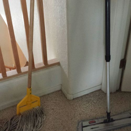 we never use the mop on the left...we only use the