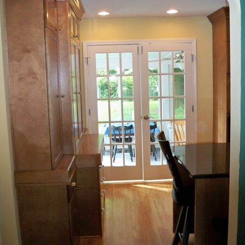 After Kitchen Remodel - Replace windows with Frenc