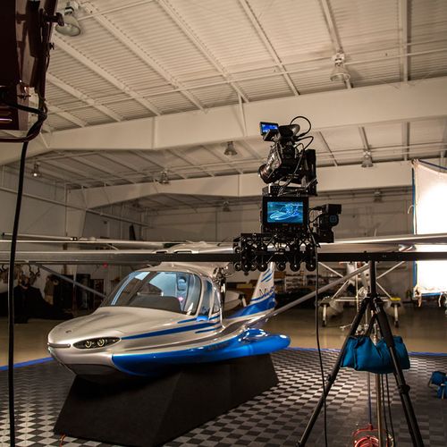 On-Location with a Prototype Plane