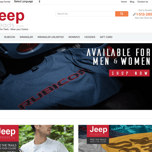 Jeep Threads Apparel