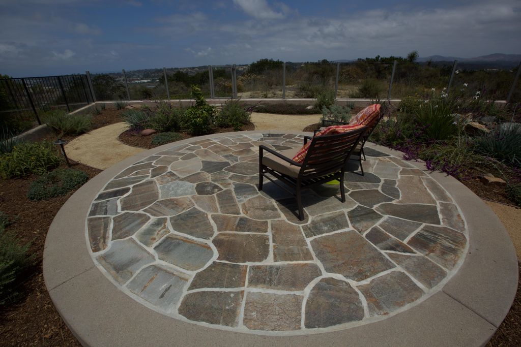 Patio with a view in Del Mar