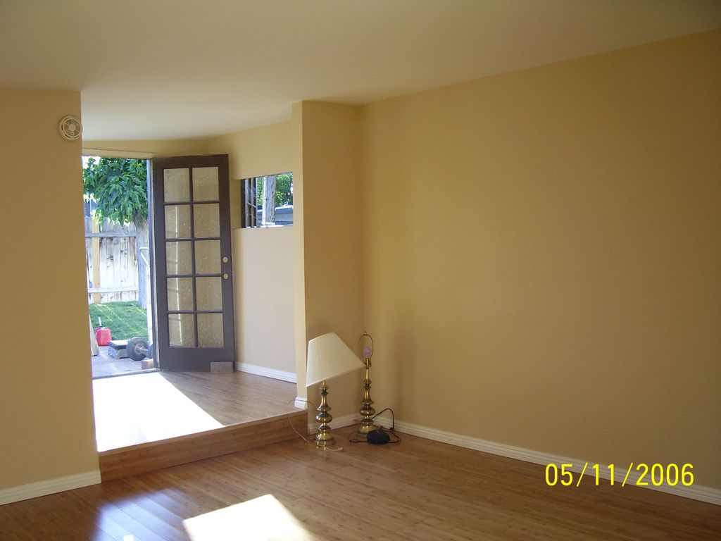 same room after