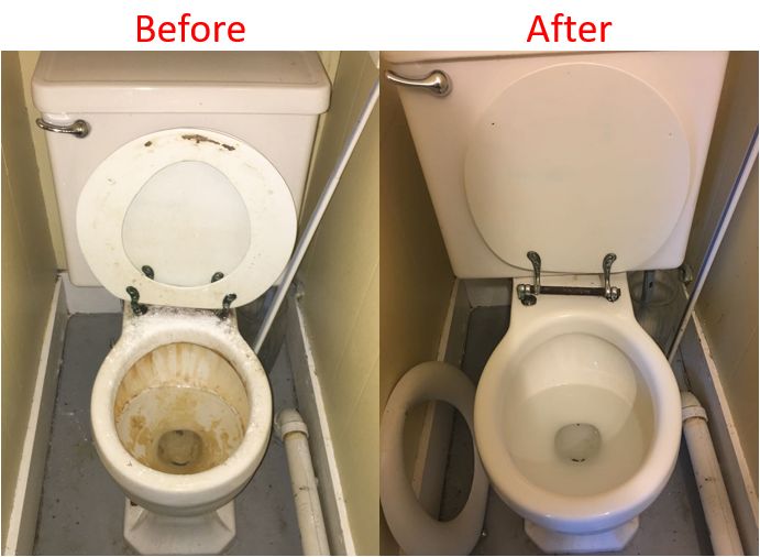 Book now to make your toilet shine!