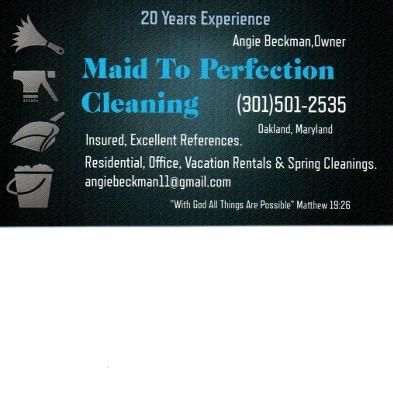 Maid to Perfection Cleaning
