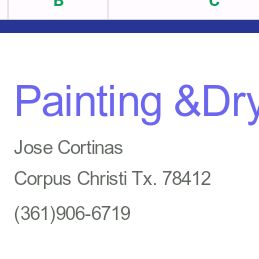 Painting & Drywall Finish by Joe