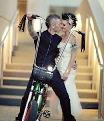Married on a bike