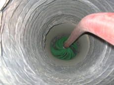 Roto brush in action.