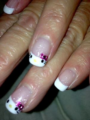 Sculpted Brisa Gel Nails with Design