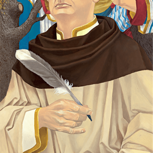 Saint Bernard of Clairvaux icon, Patron of the par