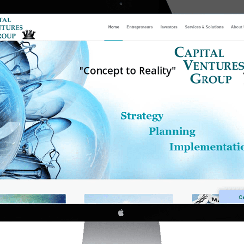 Capital Ventures Group
Web Design - Content Creati