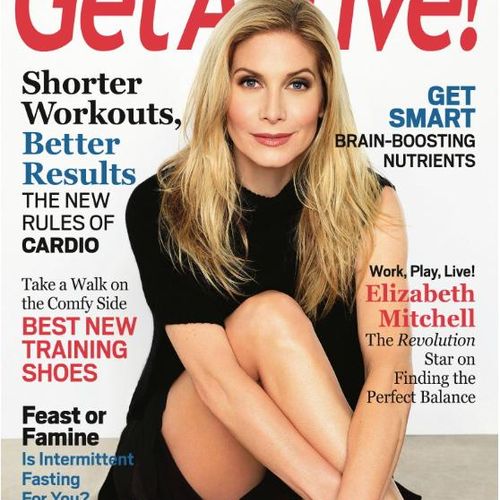 Cover for actress Elizabeth Mitchell