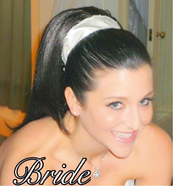 Bride makeup & hair by Dyana Aives