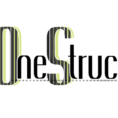 OneStruct logo - for architectural design firm.
