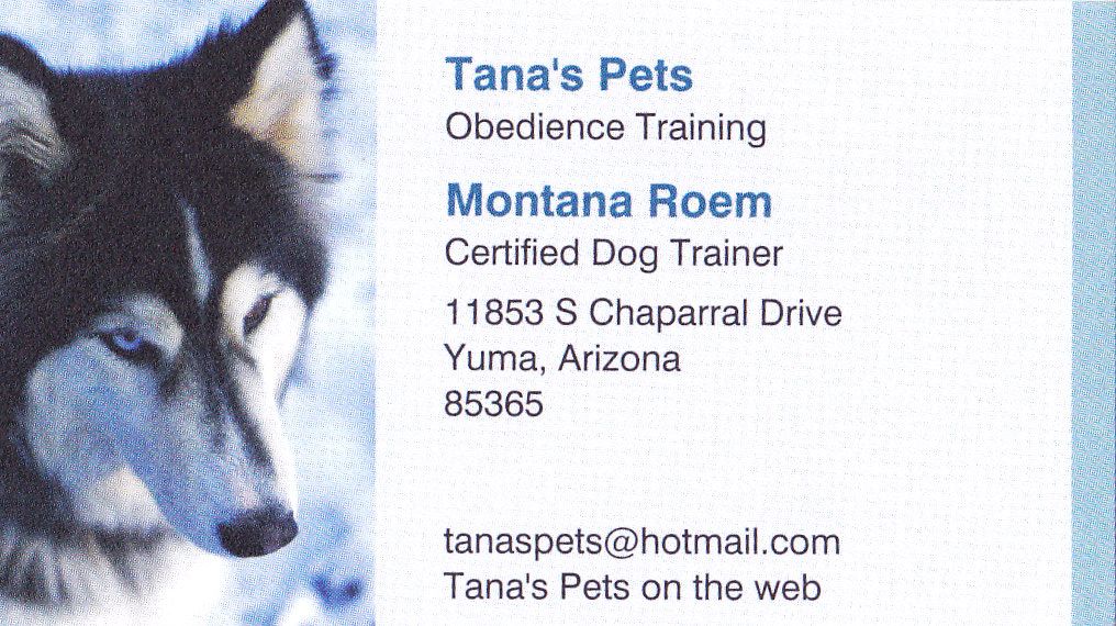 Tana's Pets
