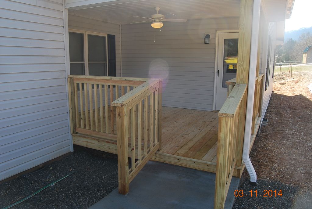 AFTER: Porch entry.
