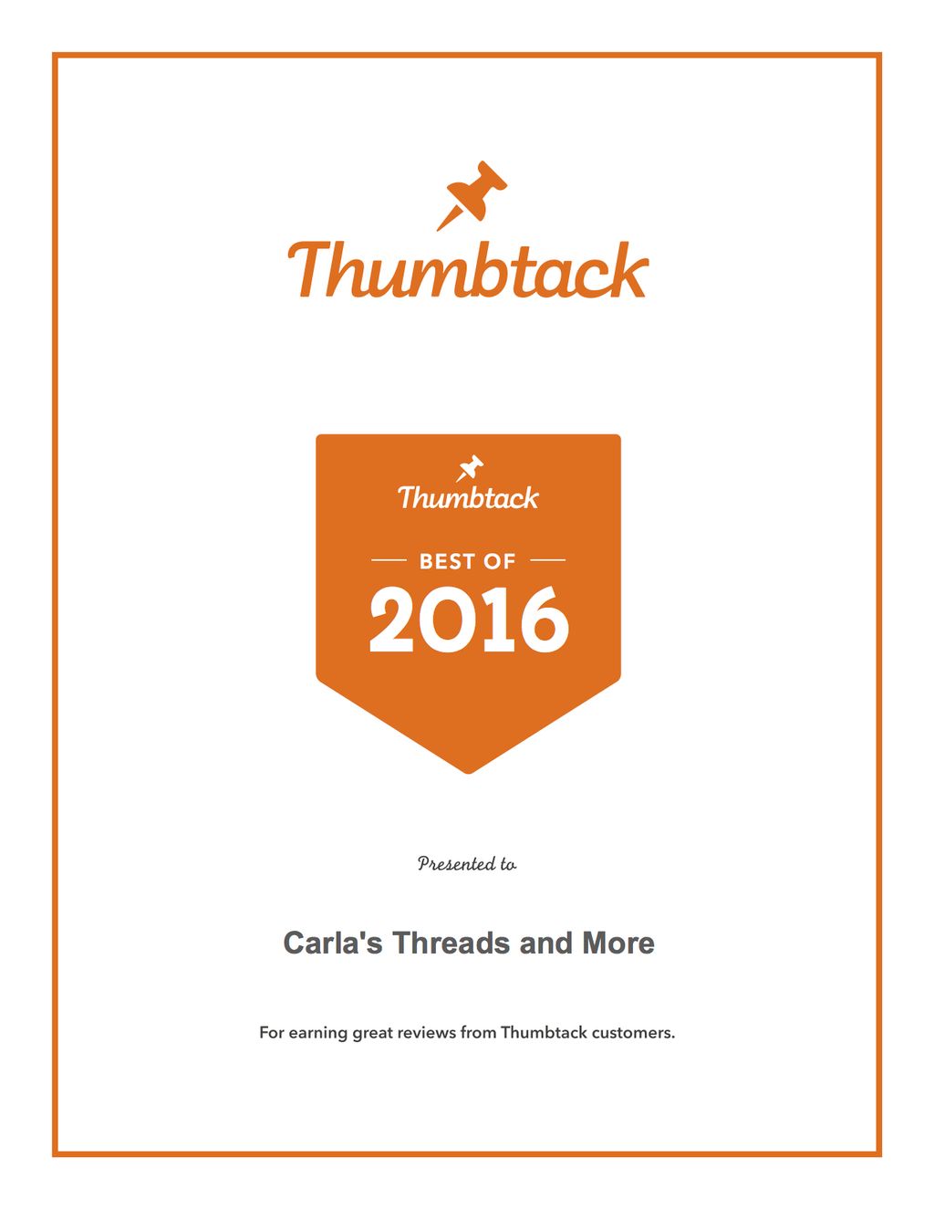 Best of 2016 quilt maker-for earning great reviews