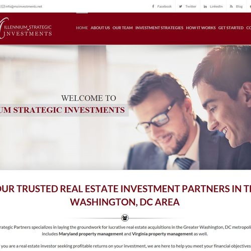 Launched real estate investing company.
