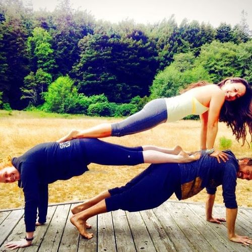 Yoga retreat with my favorite instructors Libby Mu