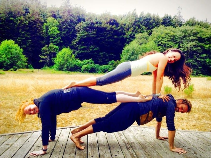 Yoga retreat with my favorite instructors Libby Mu