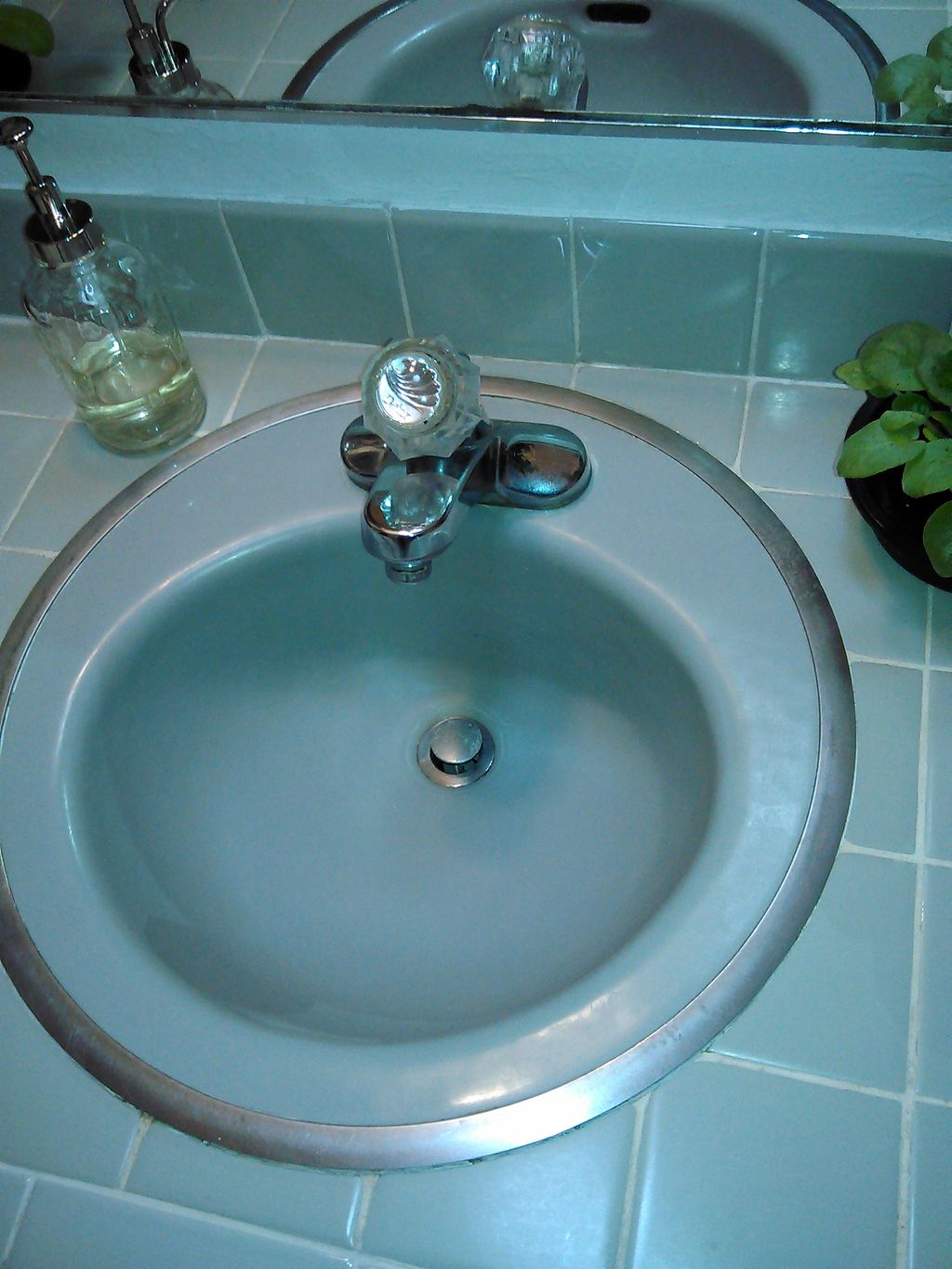 Even and older sink can shine!!