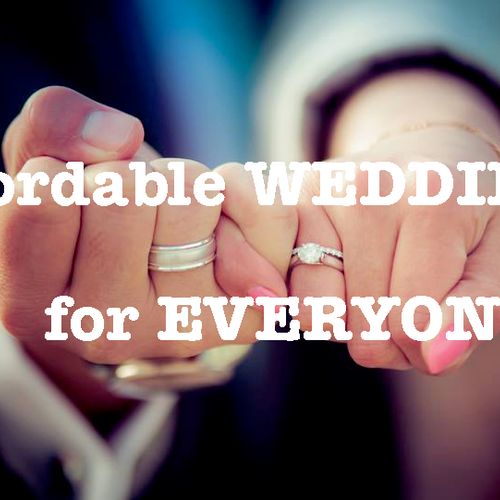 Affordable Weddings for Everyone NYC