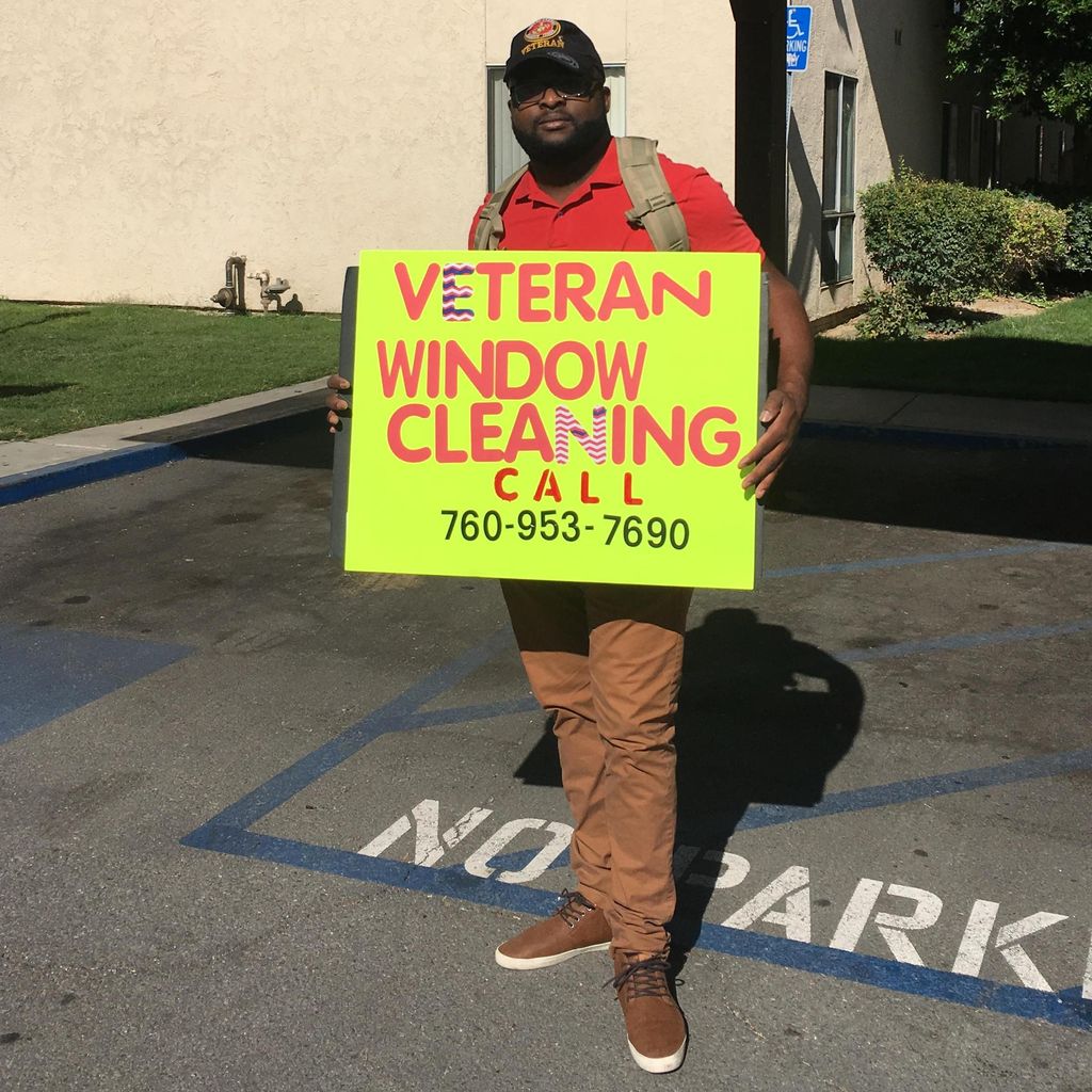 Veteran's Window cleaning