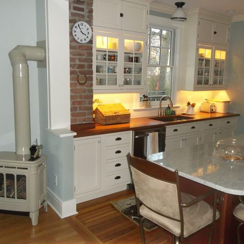 kitchen remodel in scotia . complete with under ca