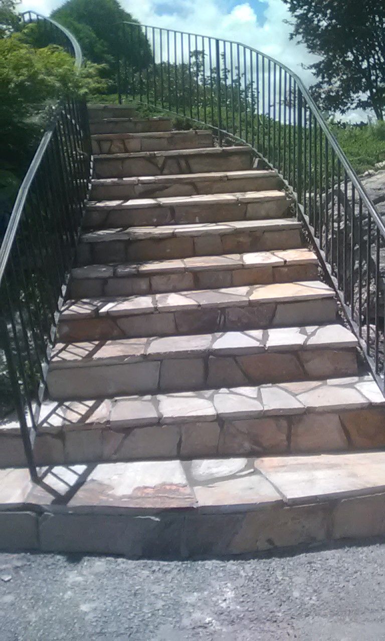 after .. all done ( flat stone)