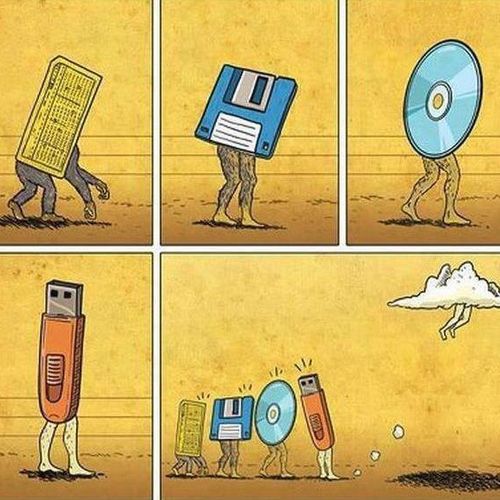 The evolution of data storage...