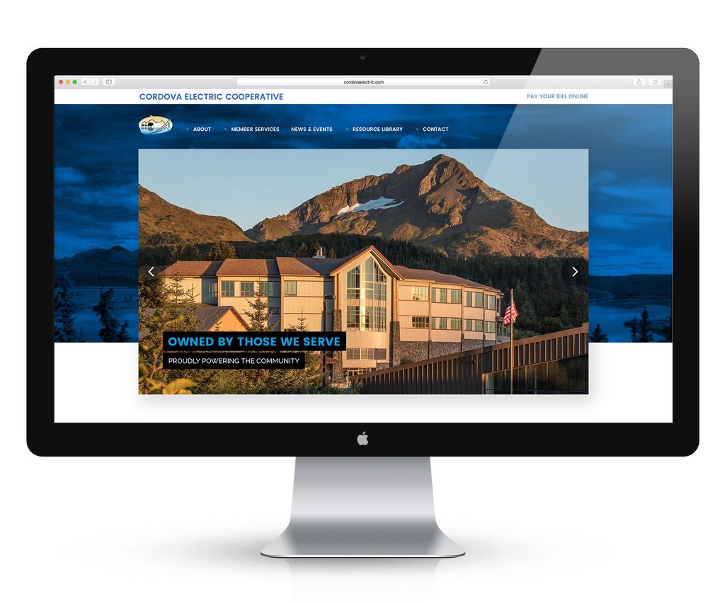 Website Design for Cordova Electric Cooperative