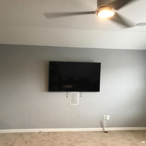 TV and Speaker Installation